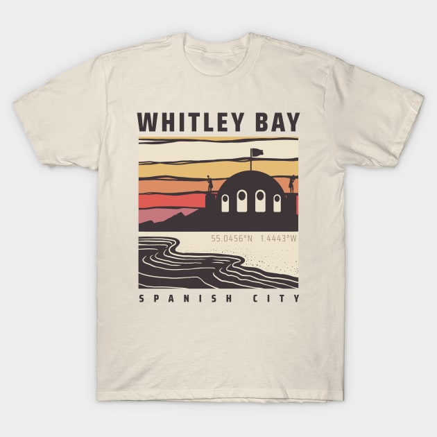 Whitley Bay Spanish City T-Shirt by NORTHERNDAYS